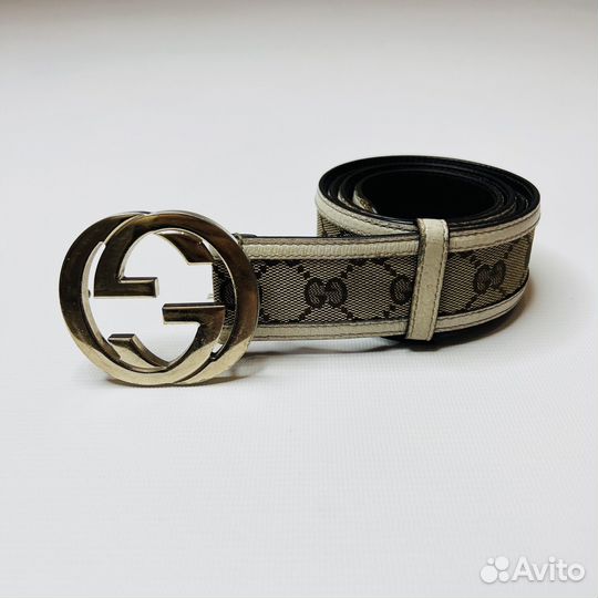 Ремень Gucci GG Canvas оригинал