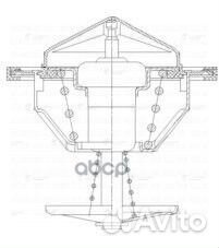 Термостат для а/м газ/камаз Евро-2 (обрезин