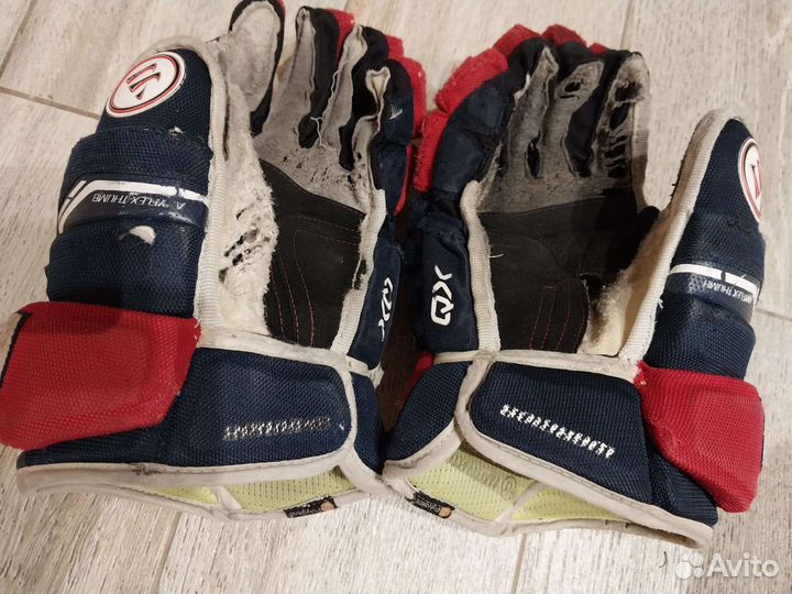 Замена ладошек на хоккейных перчатках (крагах)