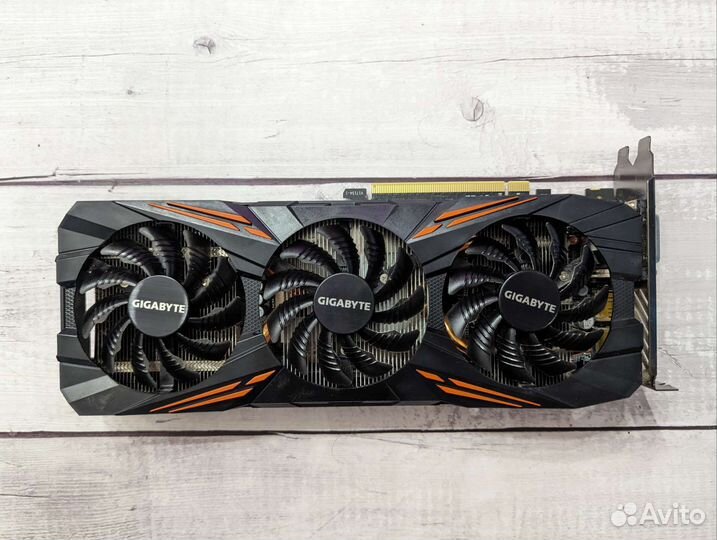 Видеокарта nVidia GeForce GTX1070 Ti Gigabyte