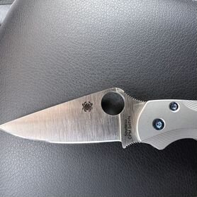 Нож складной spyderco paramilitary 2 titanium