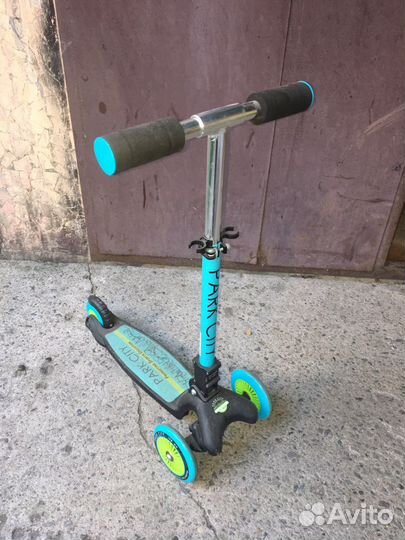Самокат детский трехколесный