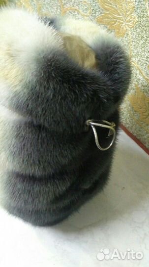 Шапки норковая песец