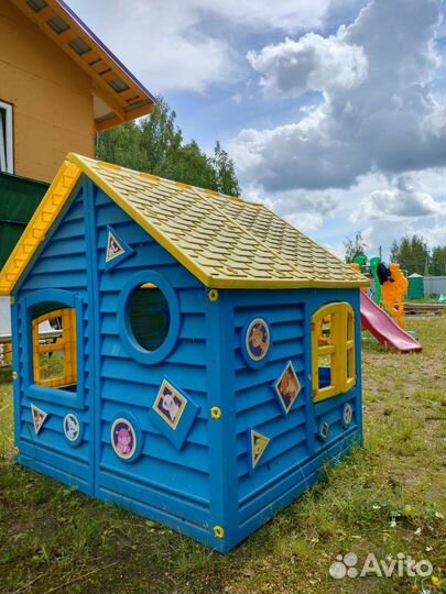Детский игровой домик уличный пластиковый