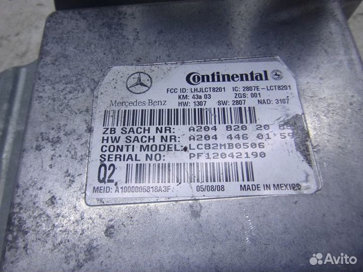 Блок электронный mercedes benz GL-class X164 2006