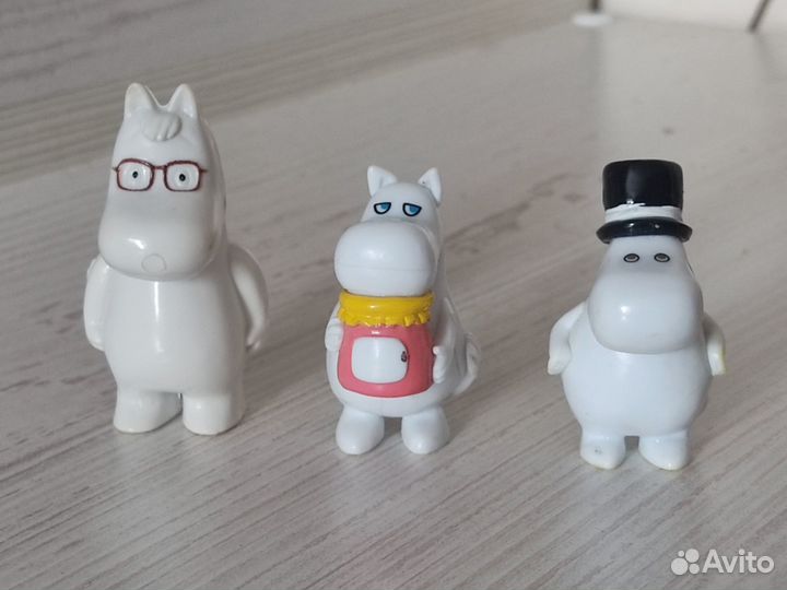 Коллекция фигурок муми-тролль