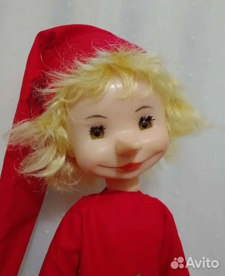 Кукла СССР Буратино фабрики Победа Киев