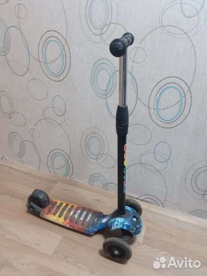 Самокат детский трехколесный