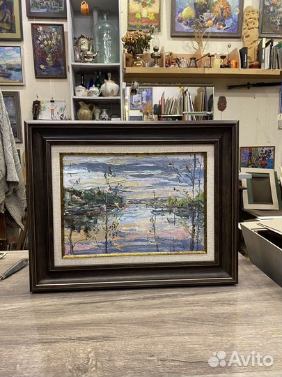 Картина маслом пейзаж