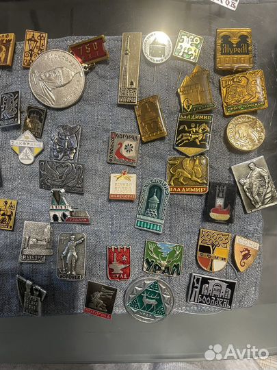 Значки города СССР