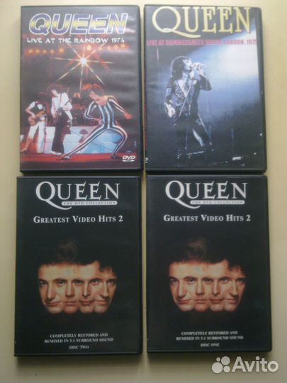 DVD Queen, Freddie Mercury, Sandra, Madonna