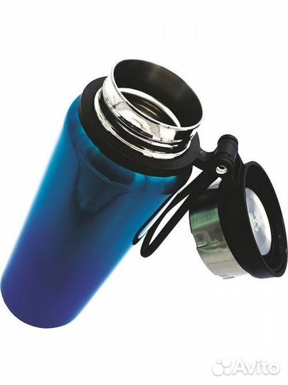 Термос sakura TH-03-1000BL 1,0 с ситом и ручкой