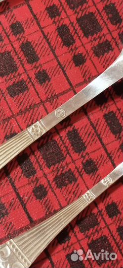 Набор столовых предметов СССР Мельхиор