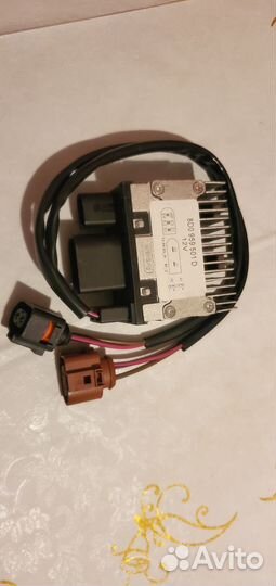 Блок управления вентиляторами ауди