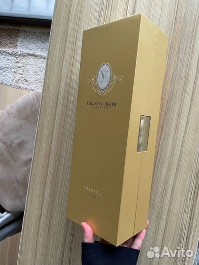 Коробка от шампанского Cristal 2014