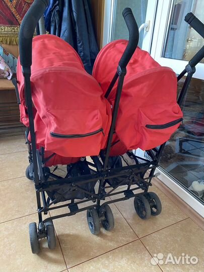 Inglesina Коляска прогулочная д/двойни Twin Swift