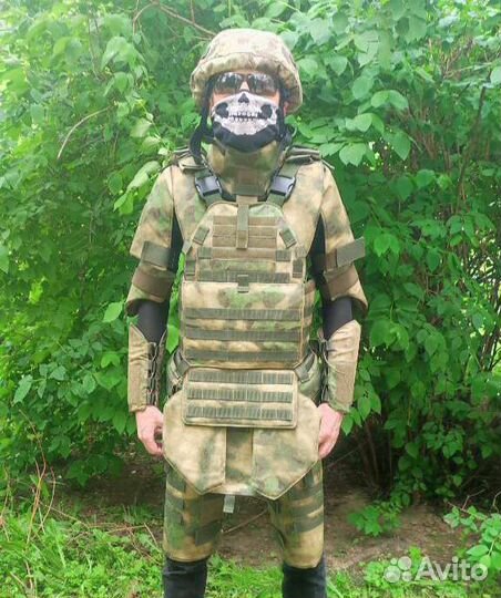 Бронежилет с плитами Гост