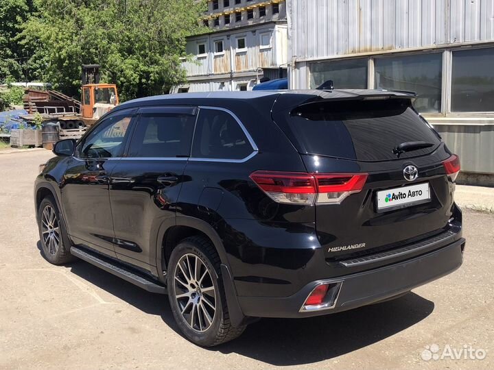 Toyota Highlander 3.5 AT, 2018, 77 495 км