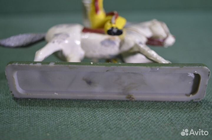 Солдатик индеец ковбой всадник на лошади 