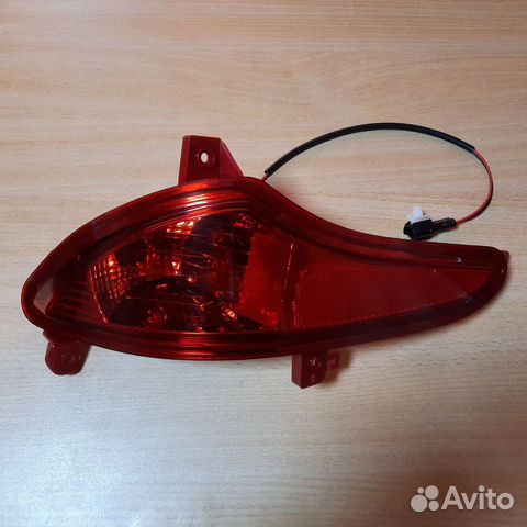 Фонарь заднего бампера Hyundai Solaris