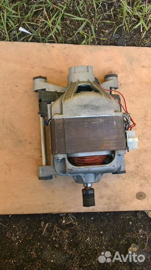 Барабан (нержавейка) и электродвигатель Indesit