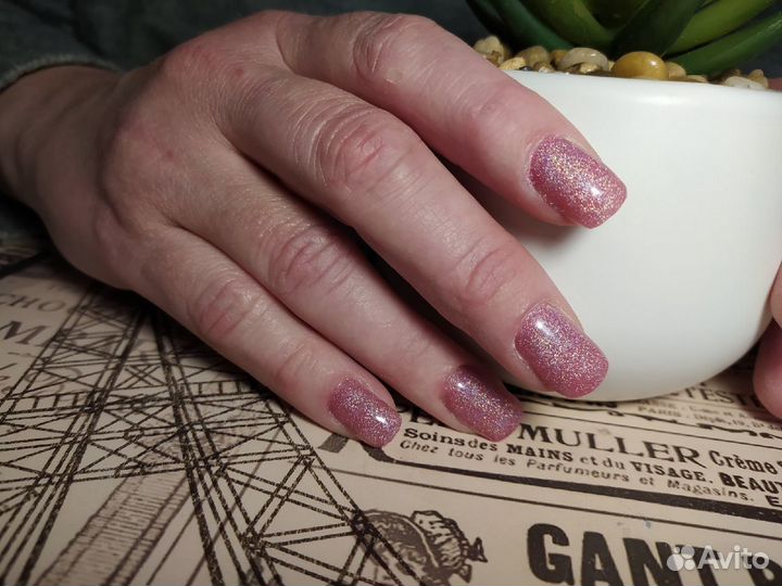 Маникюр наращивание