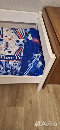 Детская кровать от 3 лет с бортиками