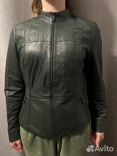 Куртка кожаная женская