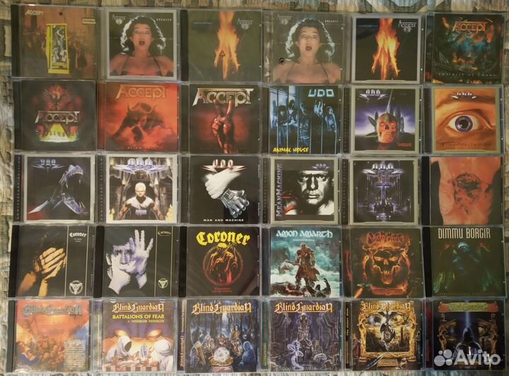 CD heavy metal and hard rock № 5