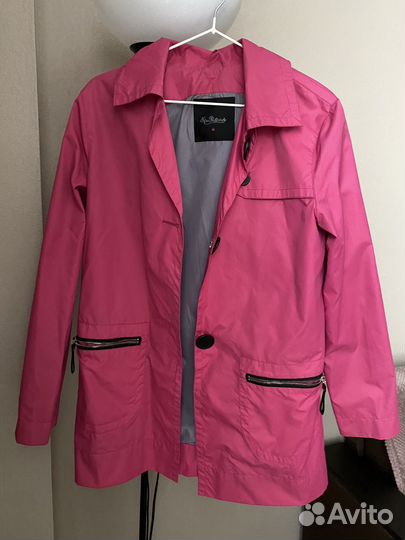 Плащ розовый