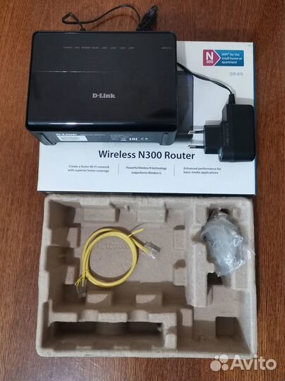 Wifi роутер D-link N300 (DIR-615A)