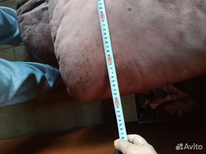 Кожаный диван бу