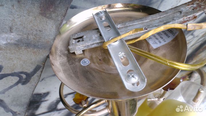 Люстра потолочная подвесная бу