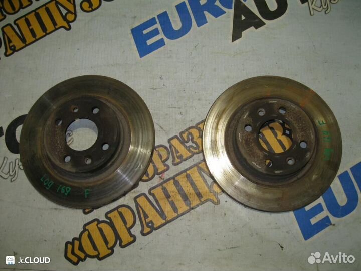 Тормозной диск на renault logan LS0G/LS12, LS0H, L