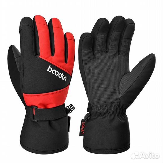 Перчатки женские/подростковые зимние горнолыжные