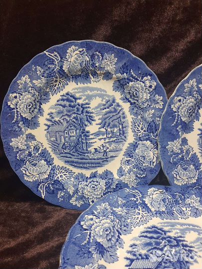 Тарелки Англия, woods ware