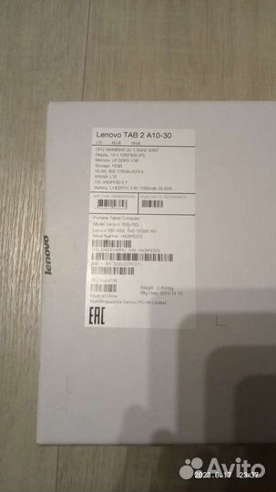 Планшет lenovo