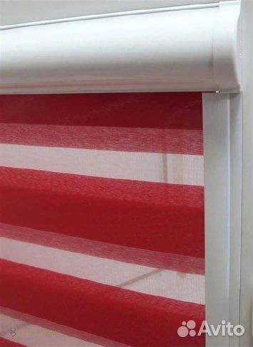 Рулонные шторы зебра собственное производство
