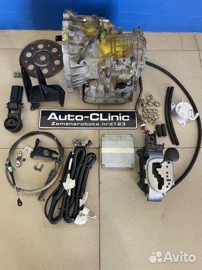 Замена робота тойота ярис на АКПП