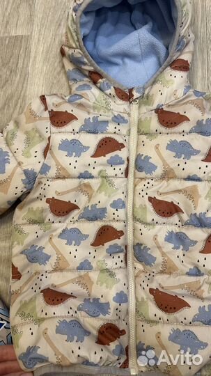 Куртки демисезонные пакетом 98 104