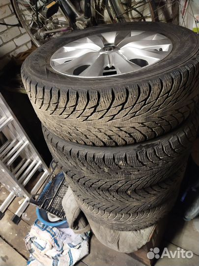 Колеса r16 на оригинальных дисках шкода карог