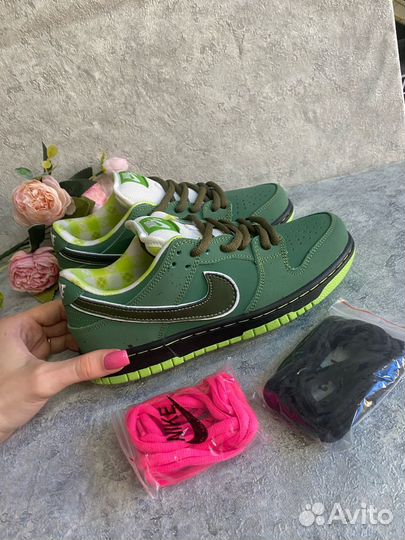 Кроссовки Nike Dunk Low Concepts SB Green Lobster