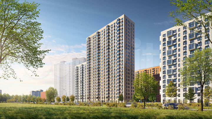 2-к. квартира, 57,7 м², 15/15 эт.