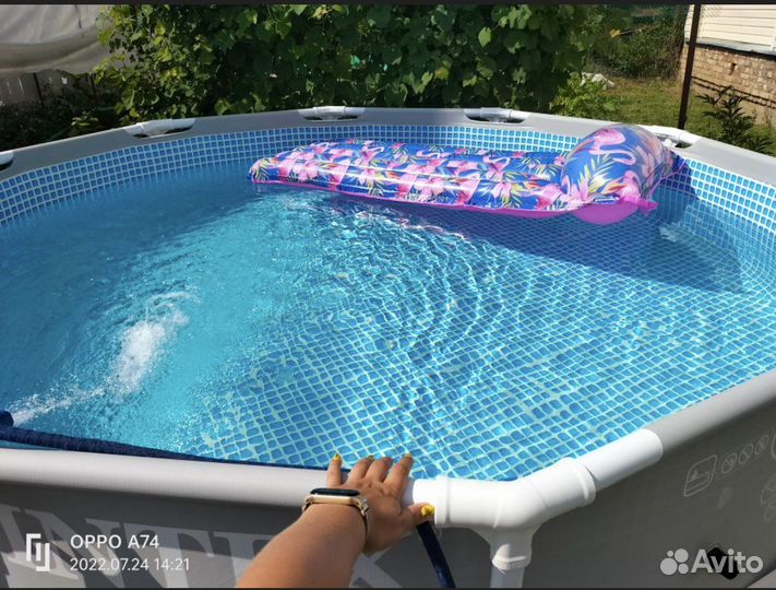 Каркасный бассейн (новый)