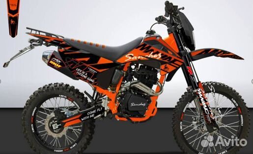 Кроссовый мотоцикл Sanchez Maniac CB250D