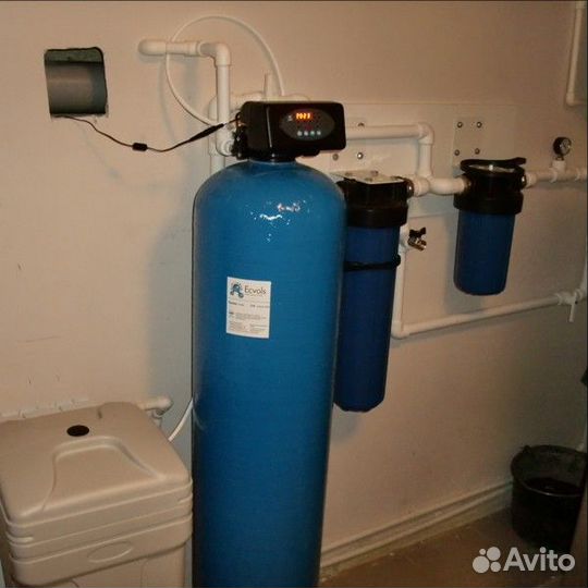 Очистка воды из скважины, колодца, умягчение