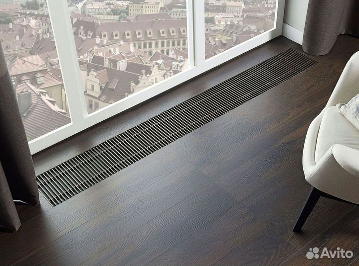 Внутрипольный конвектор