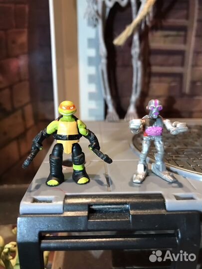 Микро Кренг и Супер Майки Черепашки ниндзя