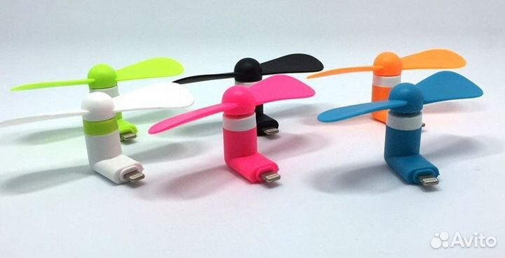 Вентилятор мини для смартфона iPhone или планшета