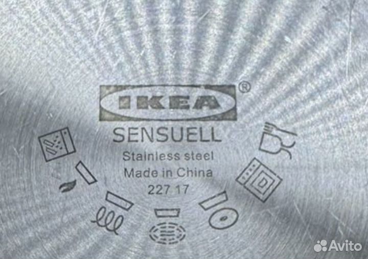 Сковорода IKEA sensuell с крышкой 28 см, tescoma